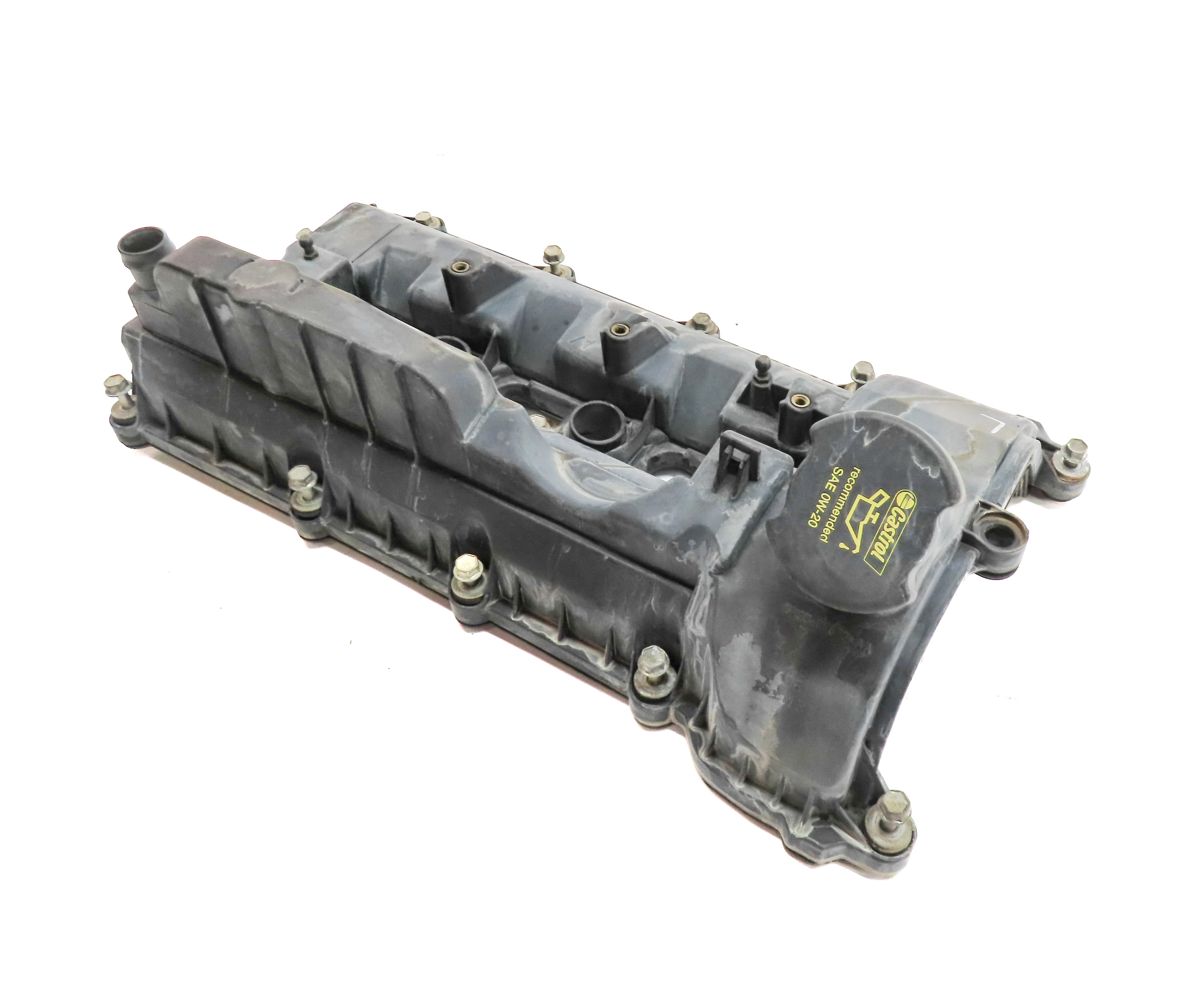 2014-2017 LR4 RANGE ROVER SPORT DISCOVERY (L405 L494 L462) 3.0L LEFT VALVE COVER — exact item pictured